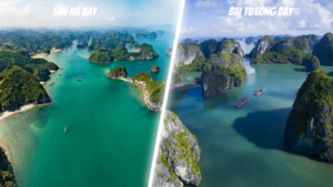Baie de Bai Tu Long vs Baie de Lan Ha - Quelle baie choisir ? 3 Bai Tu Long Bay vs Lan Ha Bay