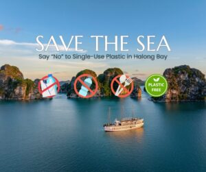 Blue and White Photo Clean Save The Sea Presentation Facebook Post